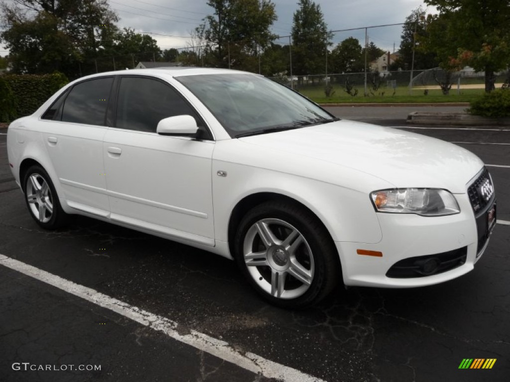 Ibis White 2008 Audi A4 2.0T Sedan Exterior Photo #65437671