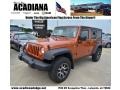 Mango Tango Pearl 2011 Jeep Wrangler Unlimited Rubicon 4x4