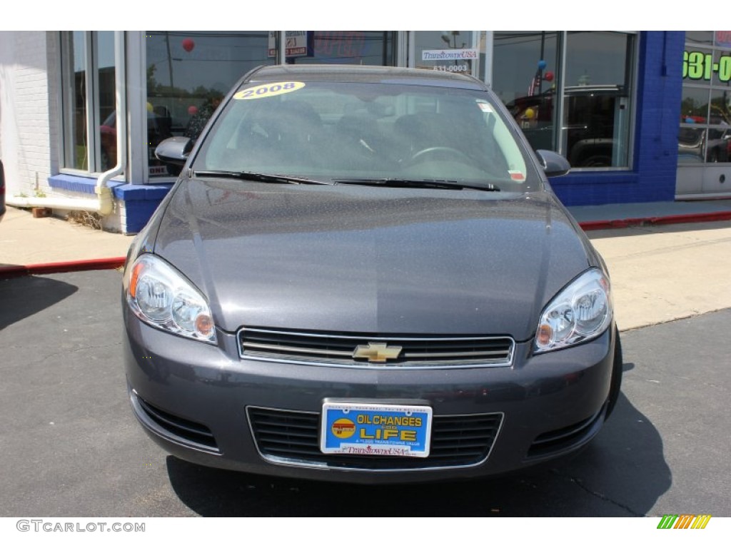 2008 Impala LT - Slate Metallic / Ebony Black photo #15