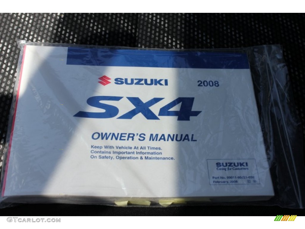 2008 SX4 Crossover Touring AWD - Quicksilver Metallic / Black photo #4
