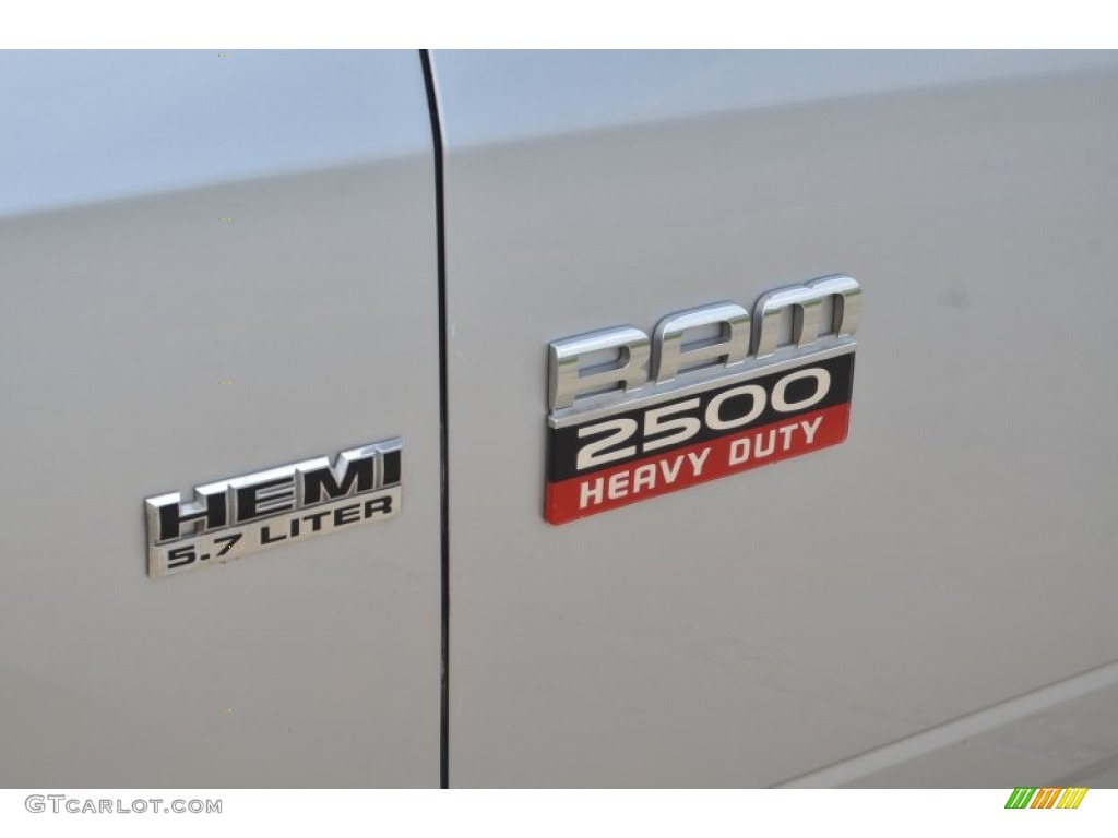 2012 Ram 2500 HD SLT Crew Cab - Bright Silver Metallic / Dark Slate/Medium Graystone photo #12