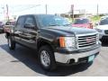 2008 Onyx Black GMC Sierra 1500 SLT Crew Cab 4x4  photo #18