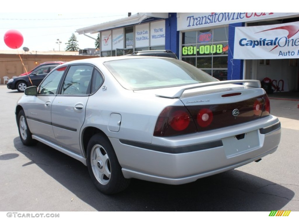 2000 Impala LS - Galaxy Silver Metallic / Medium Gray photo #13