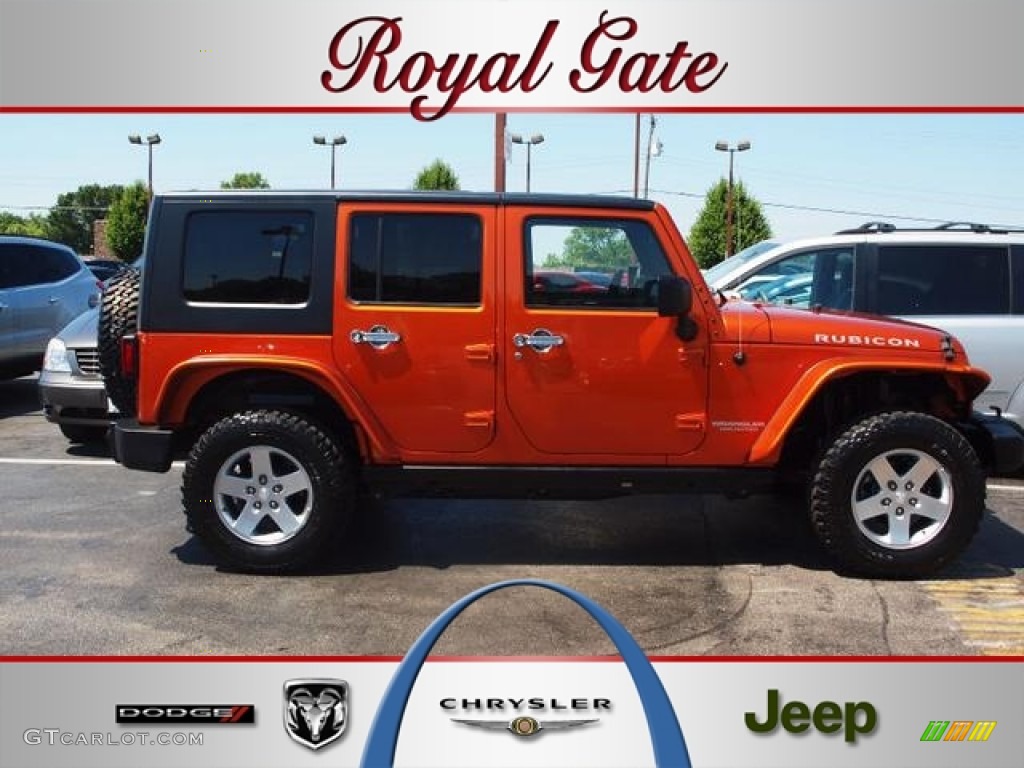 Mango Tango Pearl Jeep Wrangler Unlimited