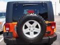 2010 Mango Tango Pearl Jeep Wrangler Unlimited Rubicon 4x4  photo #7