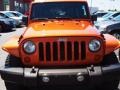 2010 Mango Tango Pearl Jeep Wrangler Unlimited Rubicon 4x4  photo #9