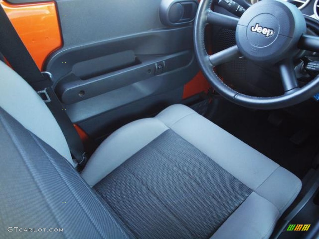 2010 Wrangler Unlimited Rubicon 4x4 - Mango Tango Pearl / Dark Slate Gray/Medium Slate Gray photo #12