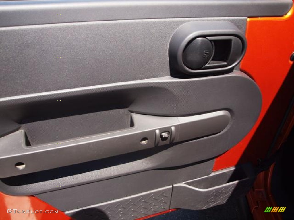 2010 Wrangler Unlimited Rubicon 4x4 - Mango Tango Pearl / Dark Slate Gray/Medium Slate Gray photo #15