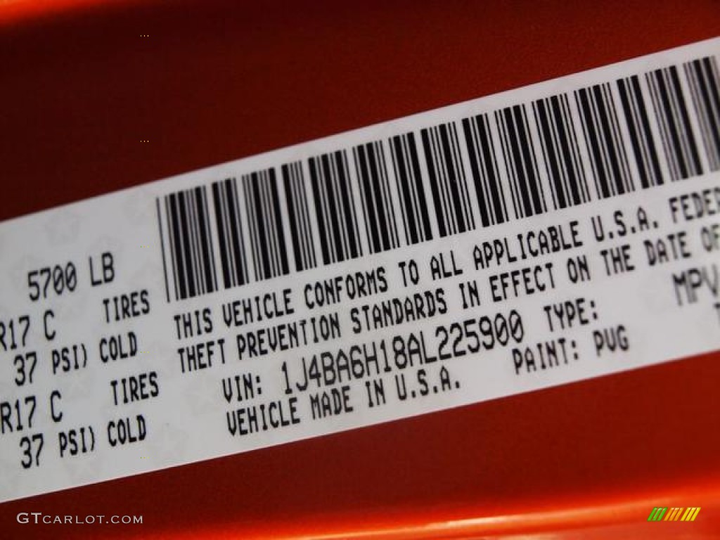 2010 Wrangler Unlimited Rubicon 4x4 - Mango Tango Pearl / Dark Slate Gray/Medium Slate Gray photo #18