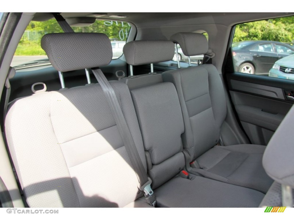 2009 CR-V LX 4WD - Glacier Blue Metallic / Gray photo #13