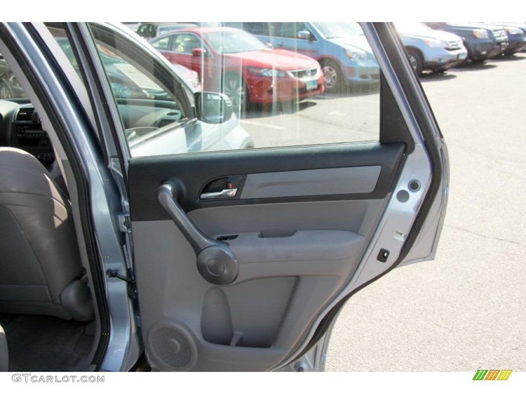 2009 CR-V LX 4WD - Glacier Blue Metallic / Gray photo #23