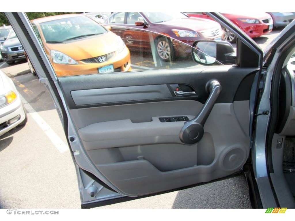 2009 CR-V LX 4WD - Glacier Blue Metallic / Gray photo #24