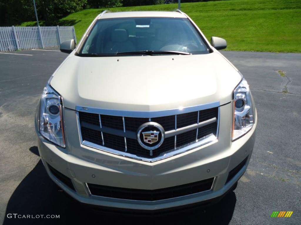 Gold Mist Metallic 2012 Cadillac SRX Luxury Exterior Photo #65445285
