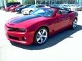 Crystal Red Tintcoat 2012 Chevrolet Camaro SS/RS Convertible Exterior