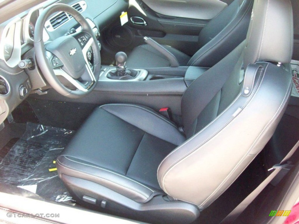 Black Interior 2012 Chevrolet Camaro SS/RS Convertible Photo #65446390