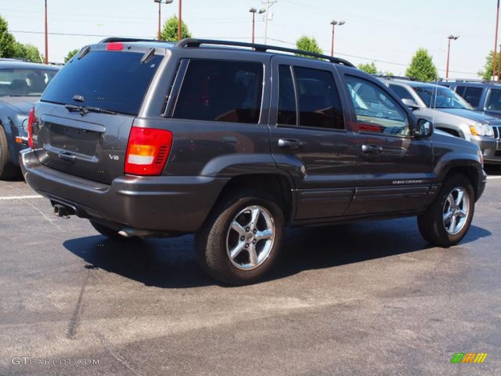 2004 Grand Cherokee Limited 4x4 - Graphite Metallic / Taupe photo #3
