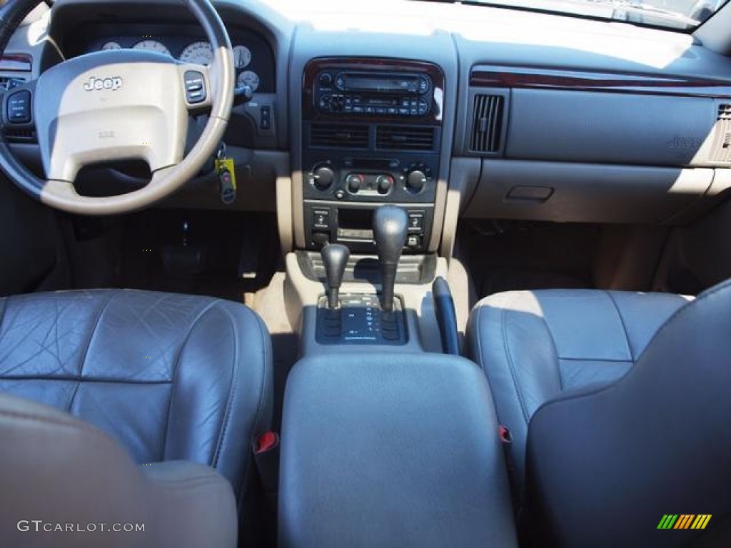 2004 Grand Cherokee Limited 4x4 - Graphite Metallic / Taupe photo #9
