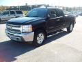 2012 Black Chevrolet Silverado 1500 LT Extended Cab 4x4  photo #10