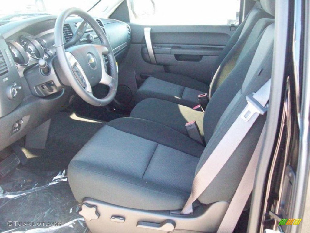 2012 Silverado 1500 LT Extended Cab 4x4 - Black / Ebony photo #18