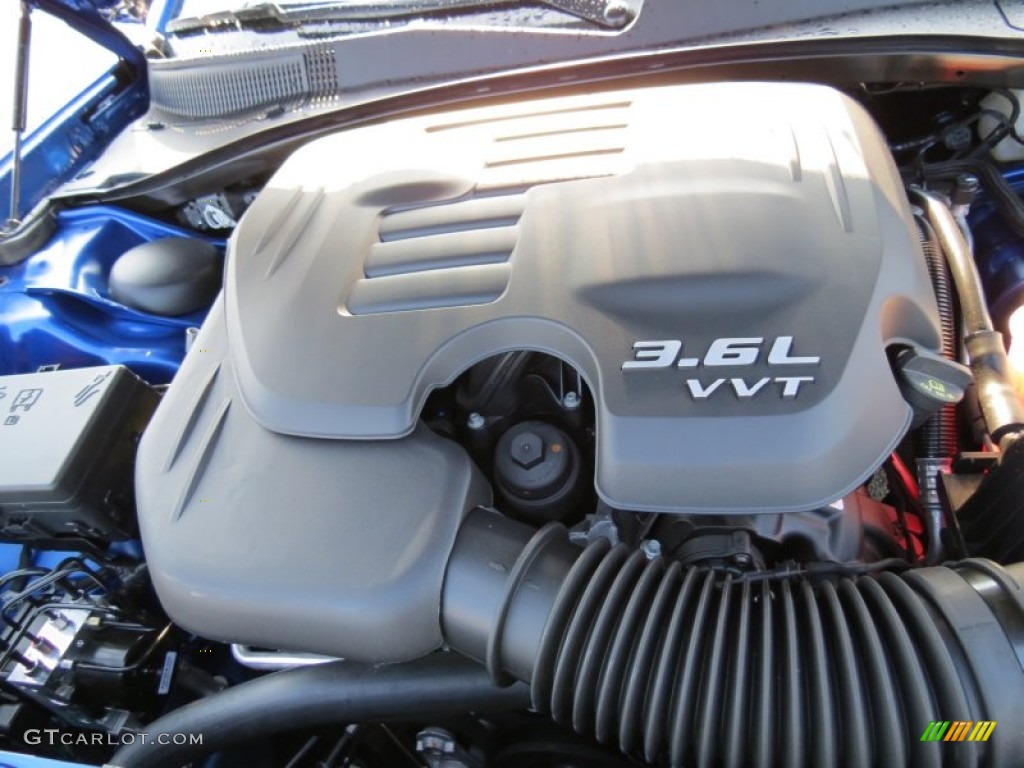 2012 Dodge Charger SXT 3.6 Liter DOHC 24-Valve Pentastar V6 Engine Photo #65449768