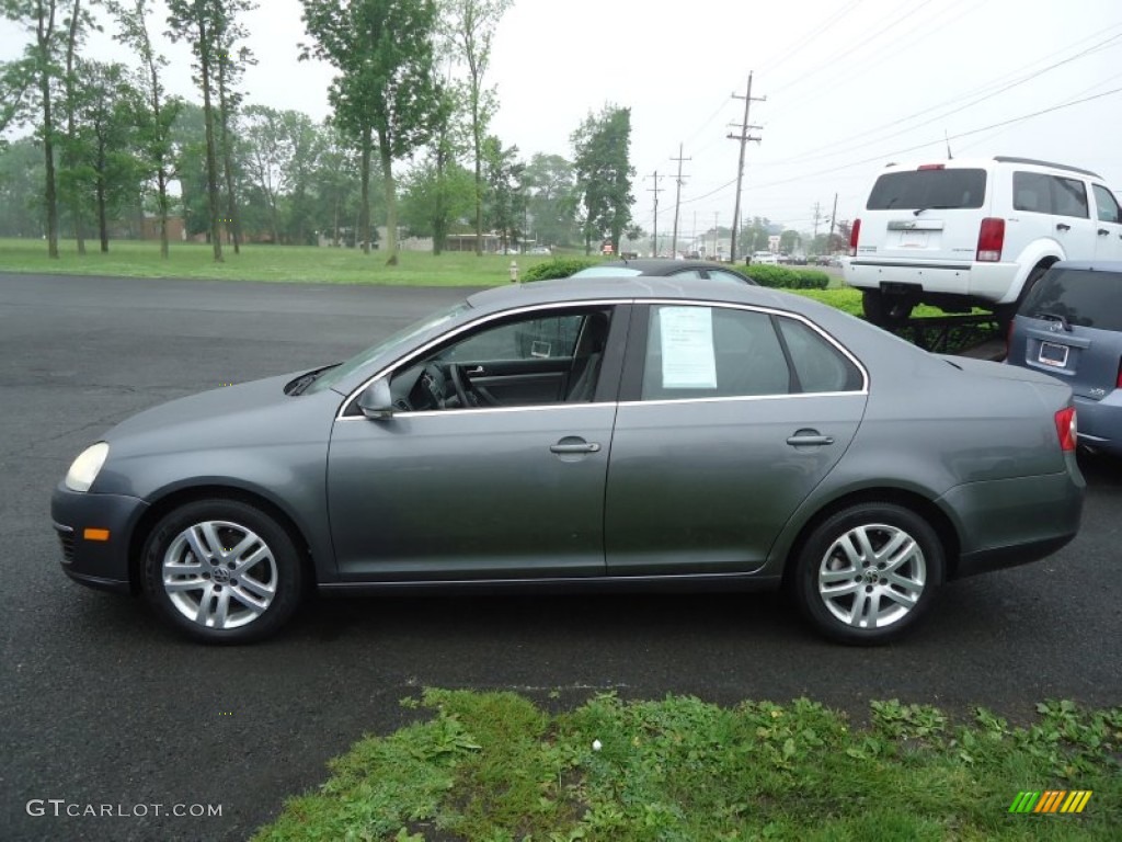 2005 Jetta GLS TDI Sedan - Platinum Grey Metallic / Anthracite photo #8