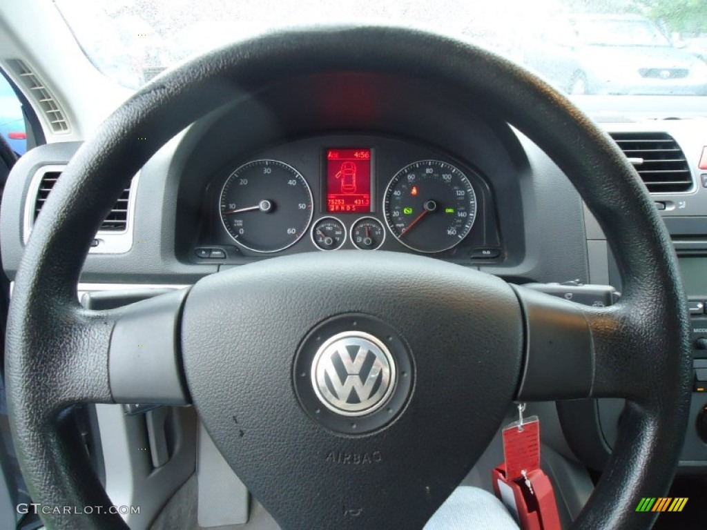 2005 Jetta GLS TDI Sedan - Platinum Grey Metallic / Anthracite photo #22