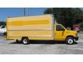 2008 Yellow Ford E Series Cutaway E350 Commercial Moving Truck  photo #7