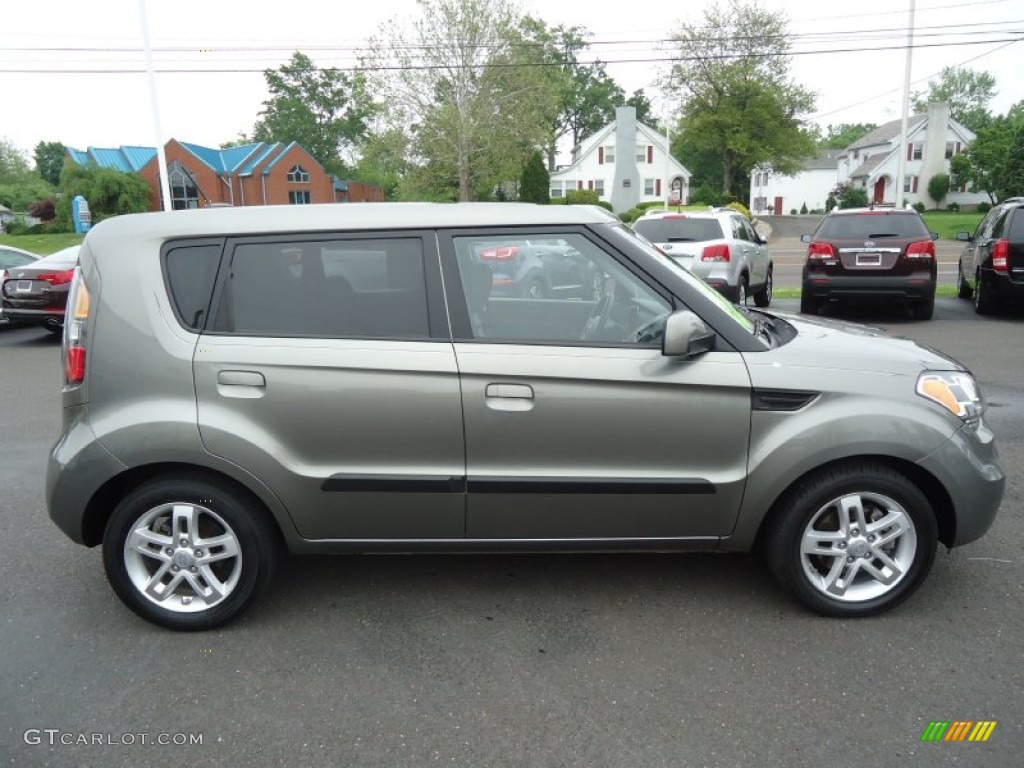 Titanium Gray 2010 Kia Soul + Exterior Photo #65450851