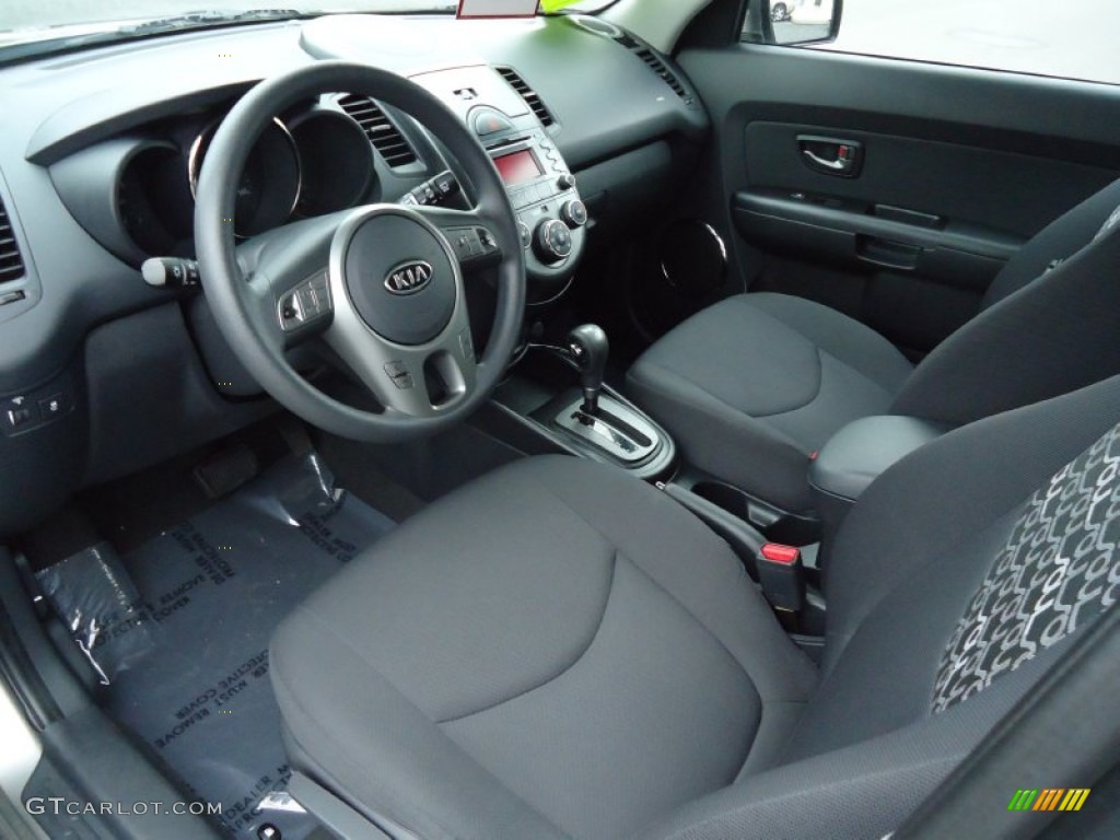 Black Soul Logo Cloth Interior 2010 Kia Soul + Photo #65450902