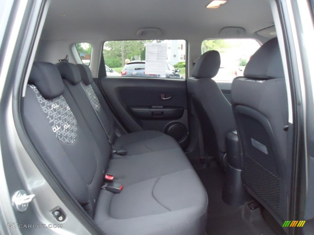 Black Soul Logo Cloth Interior 2010 Kia Soul + Photo #65450941