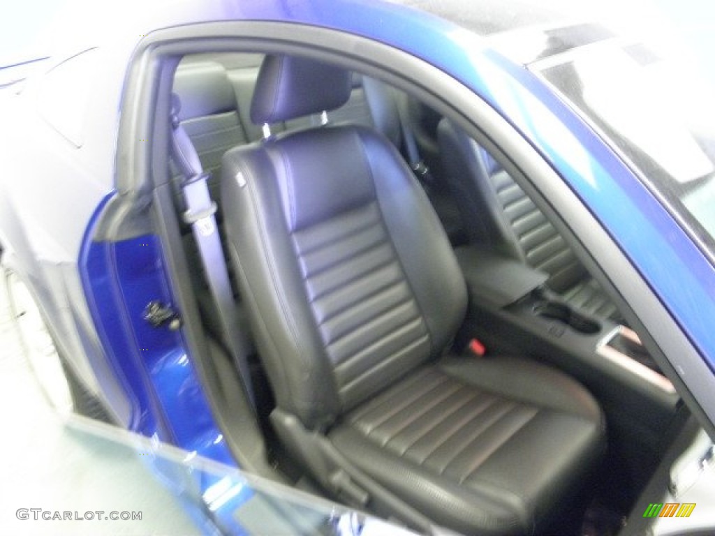 2009 Mustang GT Premium Coupe - Vista Blue Metallic / Dark Charcoal photo #9