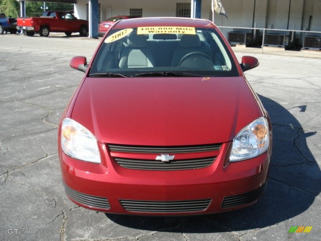 2007 Cobalt LT Coupe - Sport Red Tint Coat / Gray photo #3