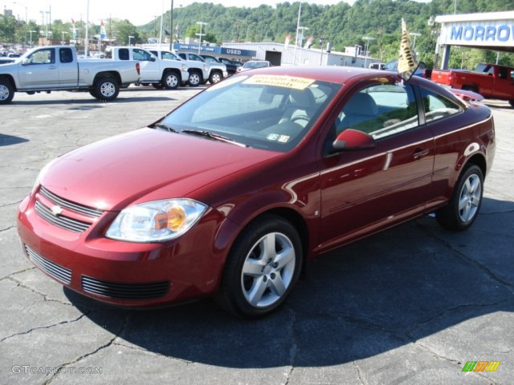 2007 Cobalt LT Coupe - Sport Red Tint Coat / Gray photo #4