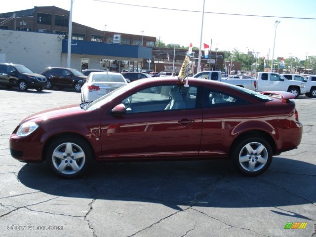2007 Cobalt LT Coupe - Sport Red Tint Coat / Gray photo #5