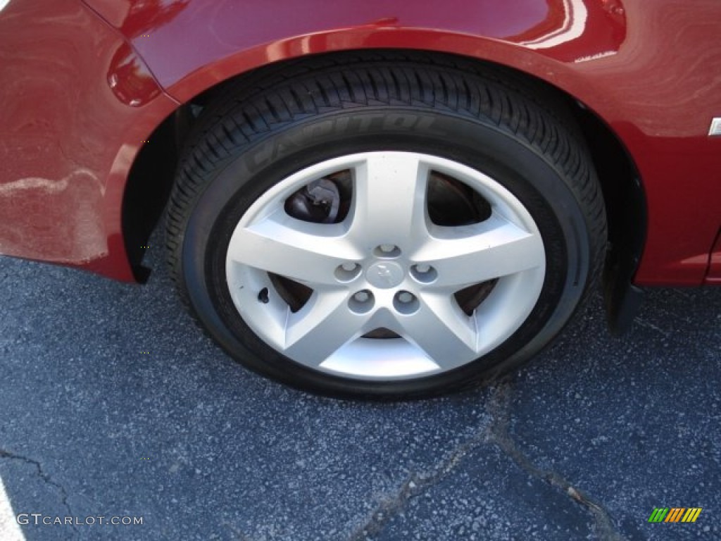 2007 Cobalt LT Coupe - Sport Red Tint Coat / Gray photo #11