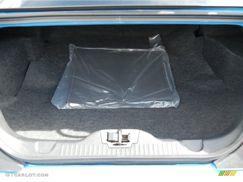 2012 Mustang V6 Coupe - Grabber Blue / Charcoal Black photo #10