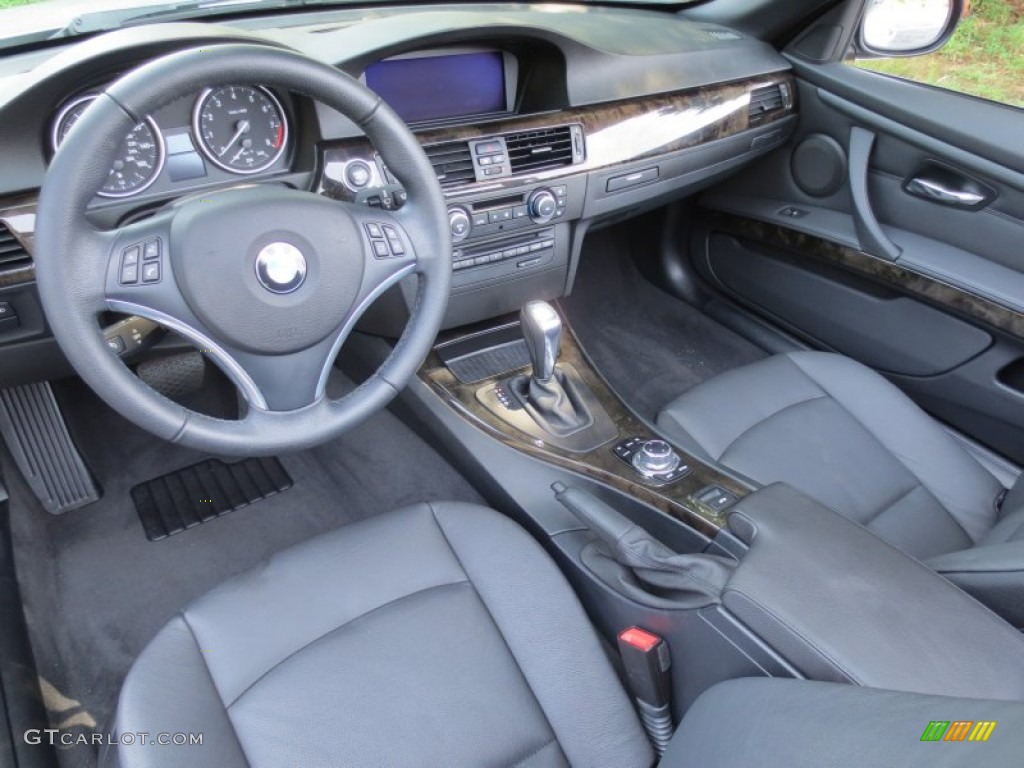 2010 3 Series 335i Convertible - Titanium Silver Metallic / Black photo #7