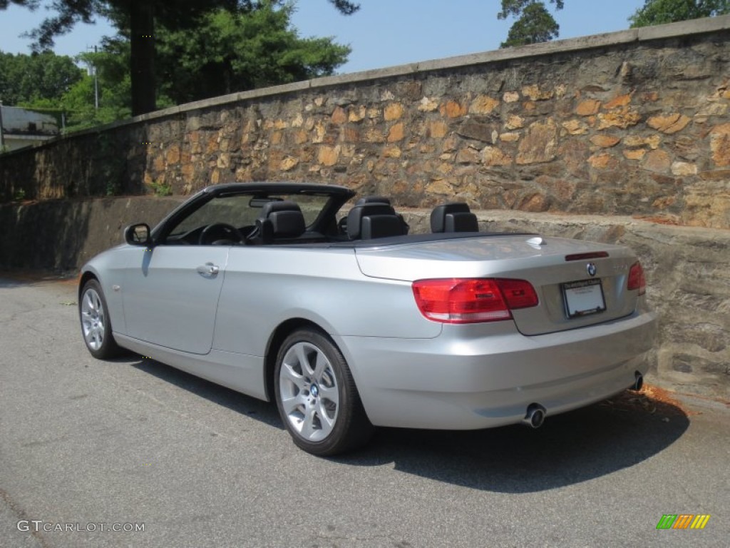 2010 3 Series 335i Convertible - Titanium Silver Metallic / Black photo #18