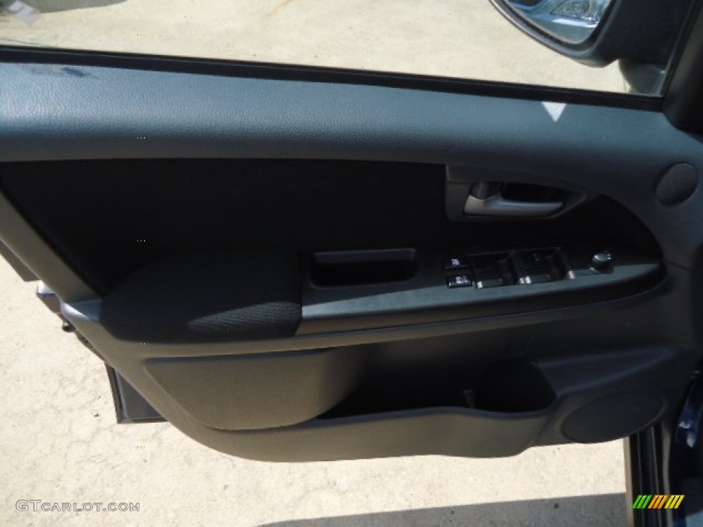 2010 SX4 Crossover AWD - Deep Sea Blue Metallic / Black photo #11