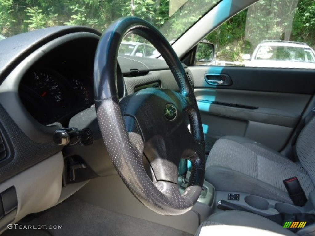 2003 Forester 2.5 XS - Pacifica Blue Metallic / Gray photo #13