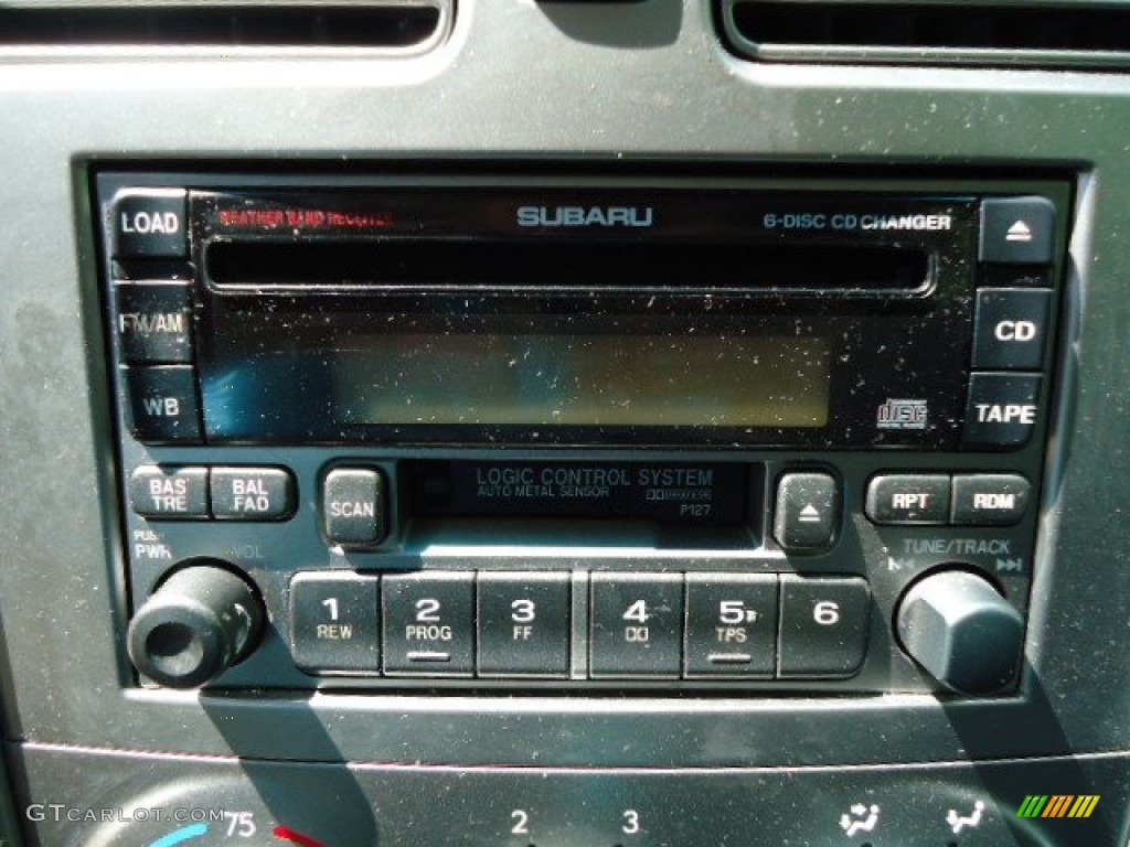 2003 Forester 2.5 XS - Pacifica Blue Metallic / Gray photo #14
