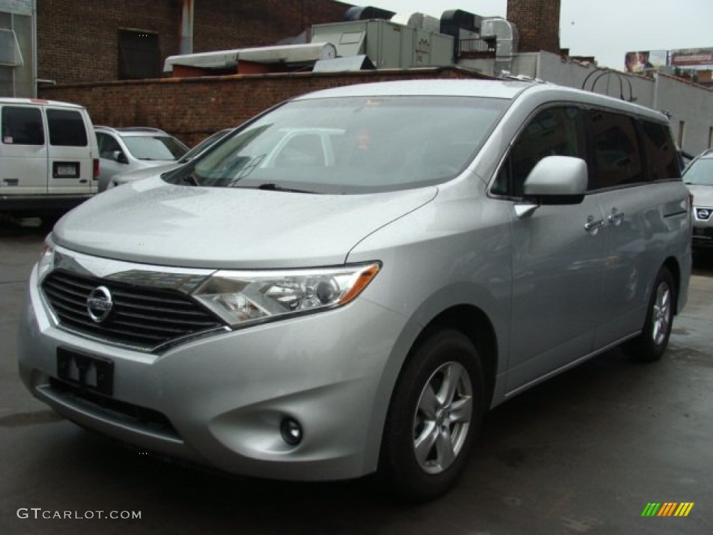 Brilliant Silver Nissan Quest