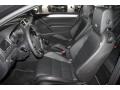 R Titan Black Leather Interior Photo for 2012 Volkswagen Golf R #65455576