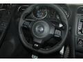 R Titan Black Leather Steering Wheel Photo for 2012 Volkswagen Golf R #65455606