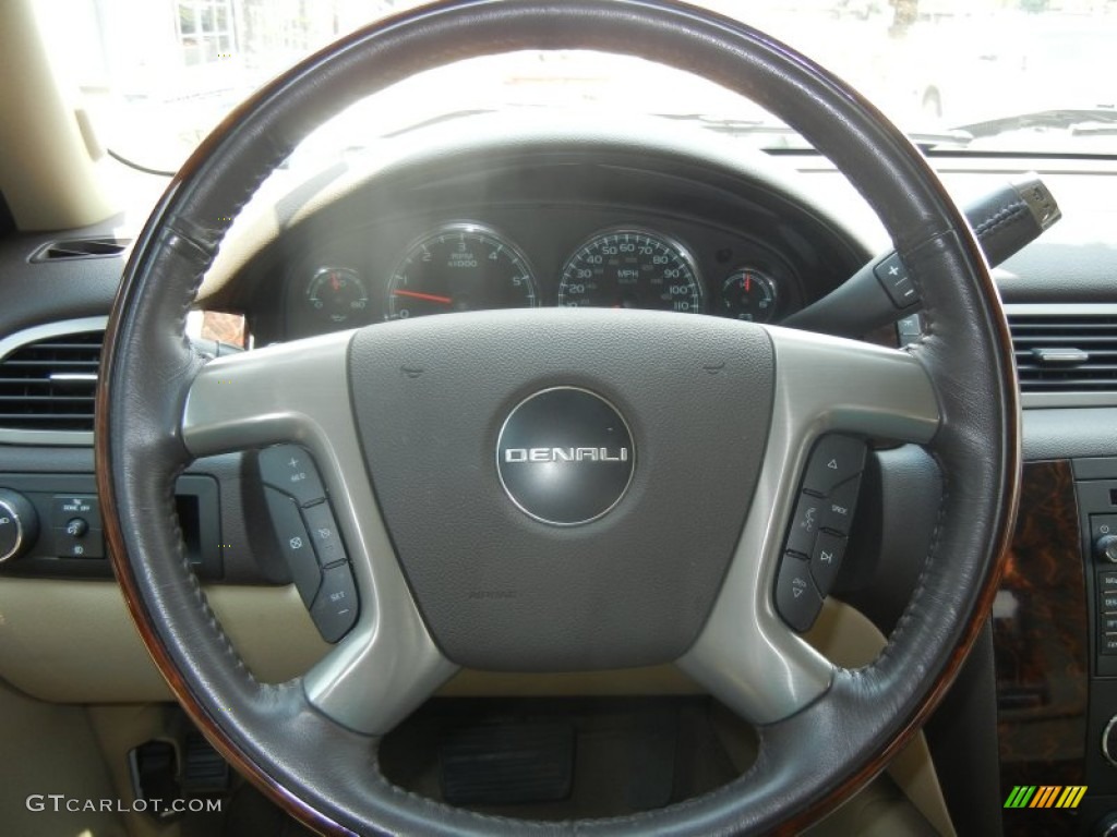 2009 GMC Sierra 1500 Denali Crew Cab Steering Wheel Photos