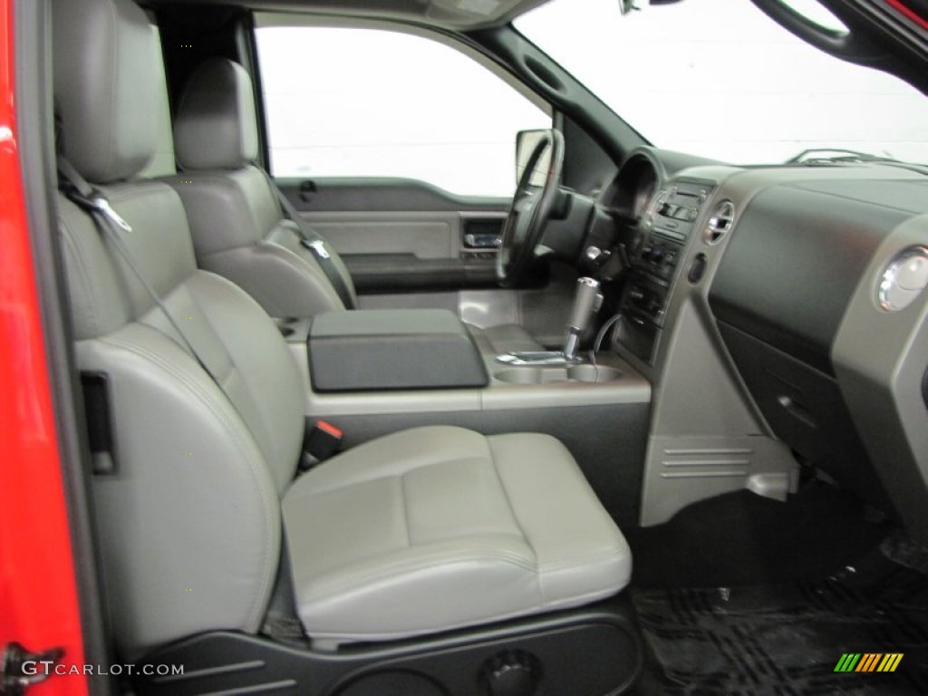2008 F150 FX4 SuperCab 4x4 - Bright Red / Black/Medium Flint photo #10