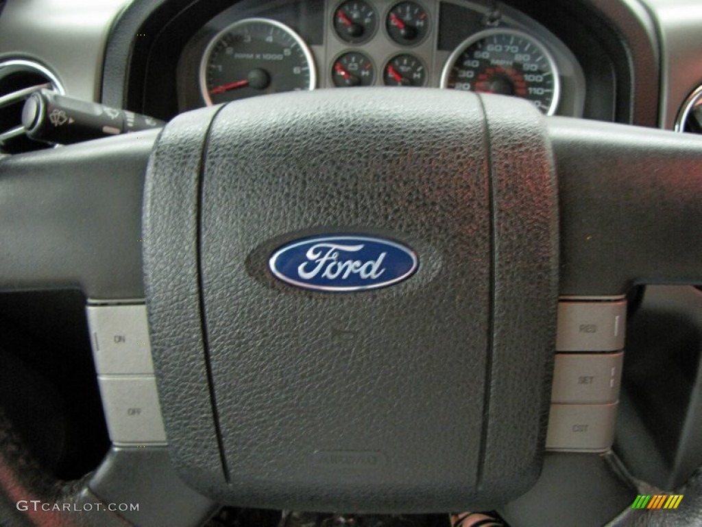 2008 F150 FX4 SuperCab 4x4 - Bright Red / Black/Medium Flint photo #15
