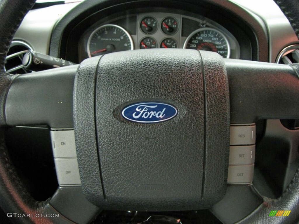 2008 F150 FX4 SuperCab 4x4 - Bright Red / Black/Medium Flint photo #16