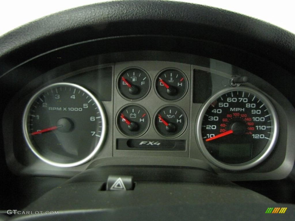 2008 F150 FX4 SuperCab 4x4 - Bright Red / Black/Medium Flint photo #21
