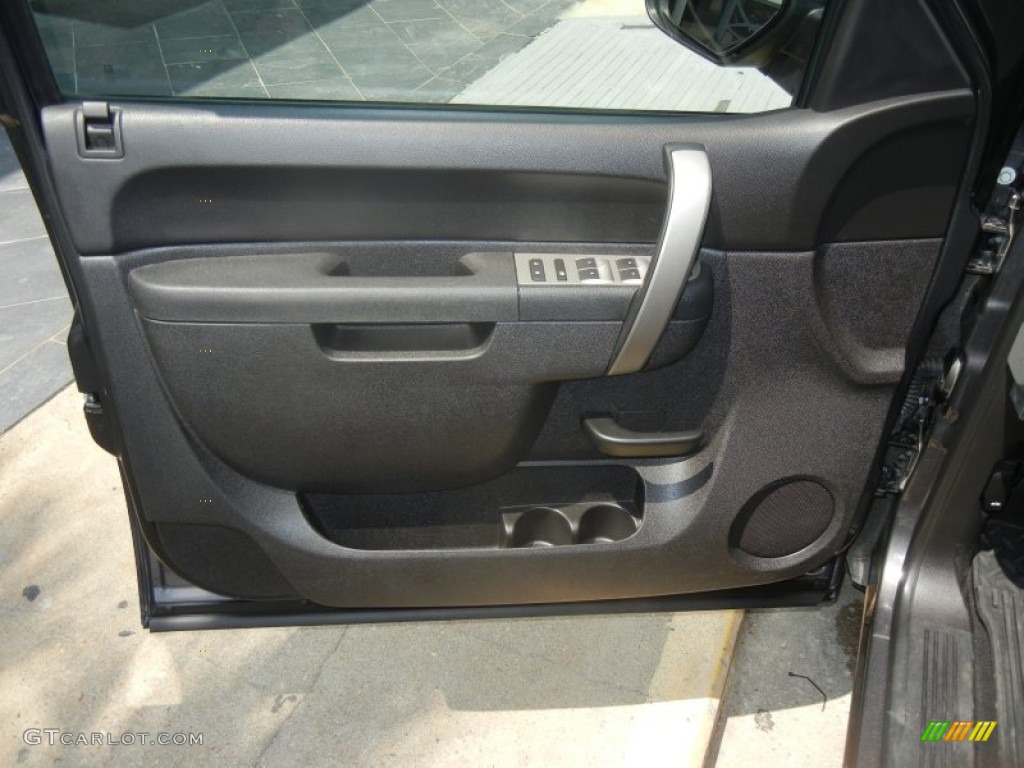 2011 Silverado 1500 LS Crew Cab - Taupe Gray Metallic / Dark Titanium photo #13